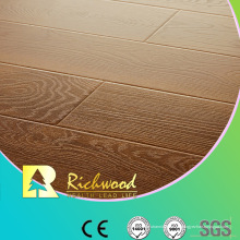 Hogar 12.3mm E0 AC3 suelo laminado resistente al agua en relieve